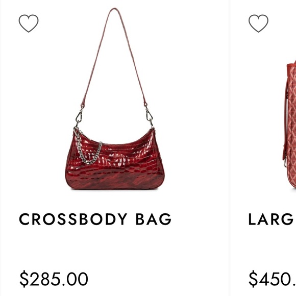 LANCASTER RED CROSSBODY BAG - Picture 2 of 3